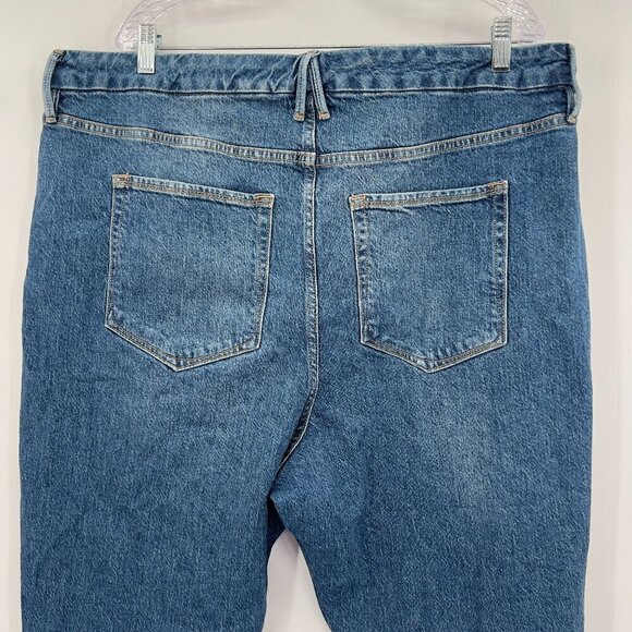 Good American Women's Plus High Rise Blue Jeans Size 22 - Picture 4 of 9